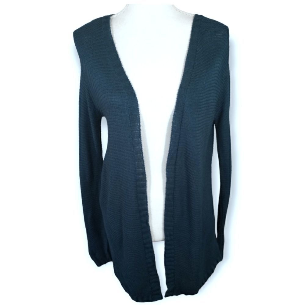 SERENDIPITY GREEN CRISSCROSS BACK CARDIGAN SZ.M EUC